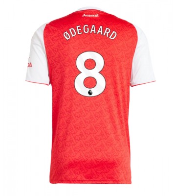 Arsenal Martin Odegaard #8 Primera Equipación 2025-26 Manga Corta